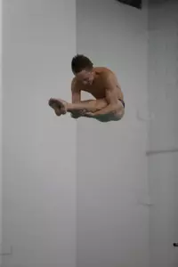Peter Nachtwey won the 3-meter diving competition Friday at the Magnus Cup Invitational.
