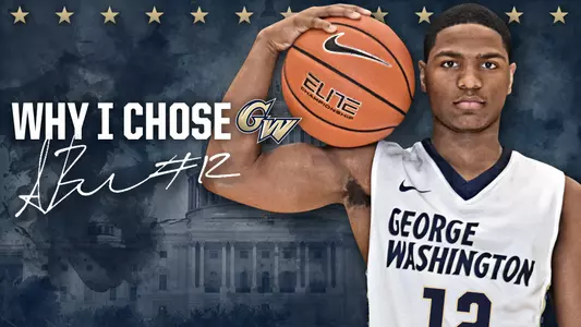 Shandon Brown will join the GW men's basketball program for the 2018-19 season