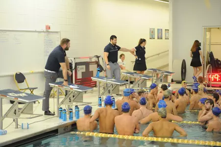 Swimming and Diving Action Shot