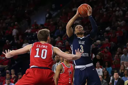 Men's Basketball Action Shot