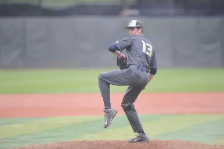 Tyler Swiggart worked 2 1/3 scoreless innings