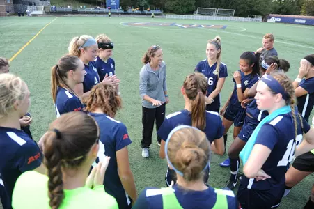 Women's Soccer Huddle