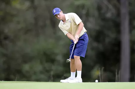 Christian Cichan hit a key par putt on 18 to help secure a victory over FAU