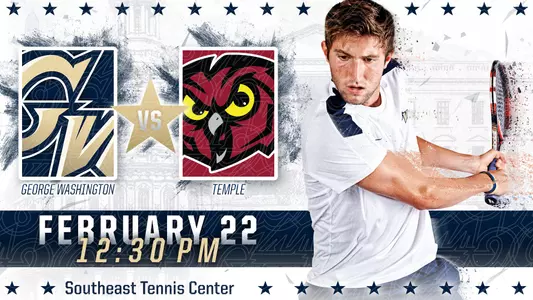 Men's Tennis Vs. Temple