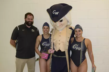 Swimming and Diving Picture with George