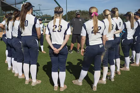 Softball Team Huddle