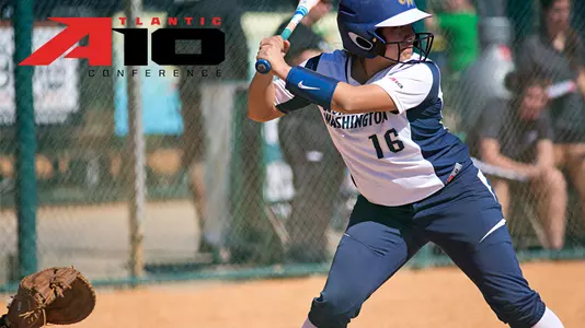 Softball Action Shot