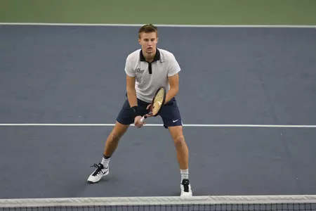 Men's Tennis Action Shot