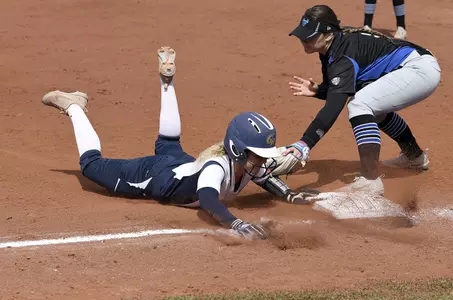 Softball Action Shot