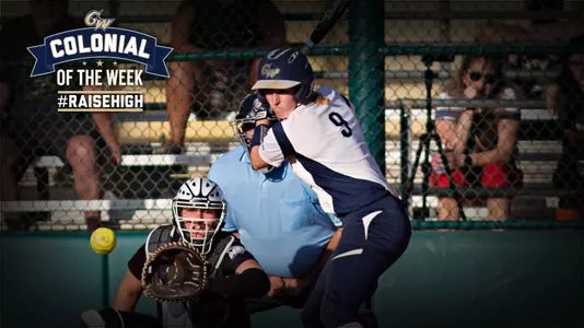 Colonial of the Week GW Softball 16/17