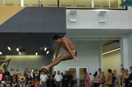 Swimming and Diving action shot