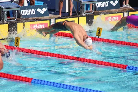 Swimming and Diving Action Shot