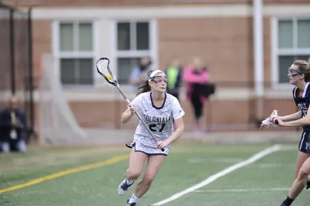 Senior Michaela Lynch tallied a season-high five points on two goals and three assists to reach 100 career points
