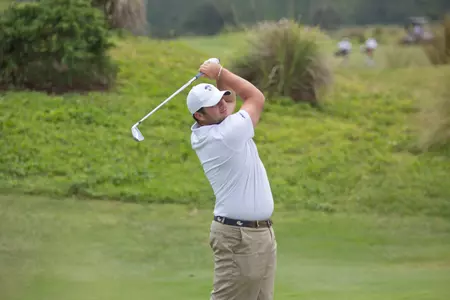 Palazzolo matched the school record with a 6-under par round