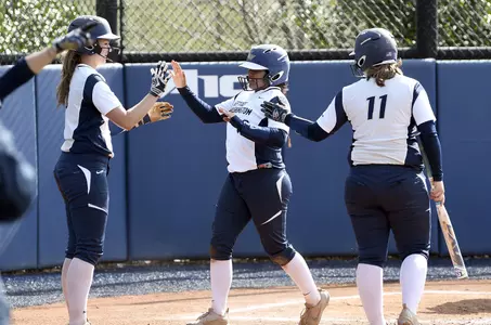 Softball Action Shot