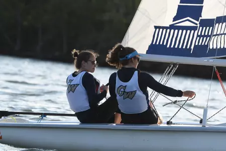 Miranda Bakos and Belle Strachan are in fourth place in A Division