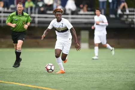 Koby Osei-Wusu scored his first career goal against North Carolina.