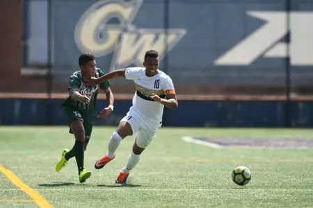 Christian Lawal and the Colonials begin A-10 play Saturday.