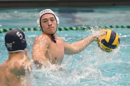 Andras Levai scored four goals in Friday's win at Johns Hopkins.