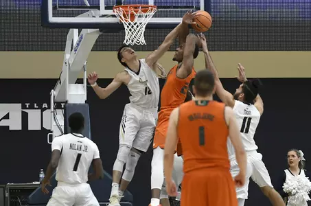 Yuta Watanabe has keyed GW's defense, leading the team in blocks and regularly guarding the opposition's best player