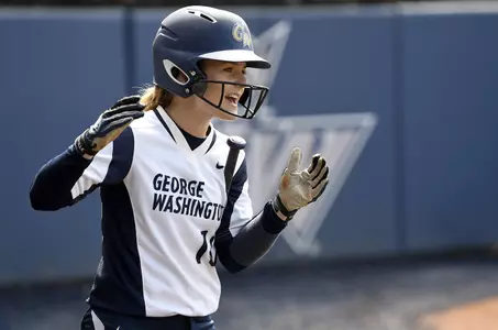 Rochelle Draper had a pair of hits in Sunday's win over Quinnipiac.