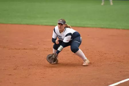 Elena Shelepak hit her first two home runs of the season on Saturday.
