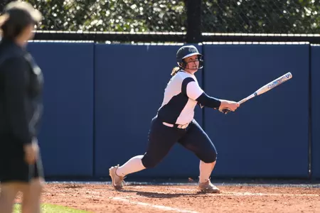 Elena Shelepak set a career high with five RBIs in Saturday's win over Princeton.