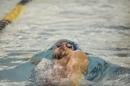 Gustav Hokfelt made his NCAA debut on Thursday morning.