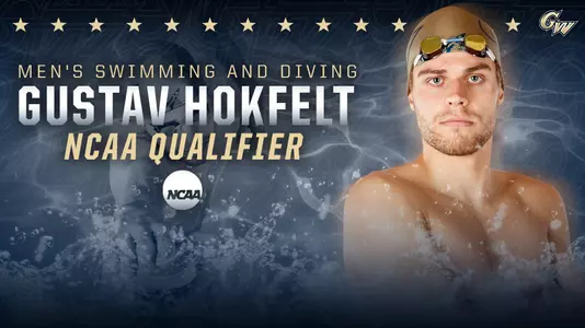 Gustav Hokfelt's senior season will continue at the NCAA Swimming & Diving Championships.