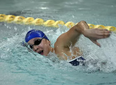 Emily Zhang won bronze Thursday at the CSCAA National Invitational Championship.