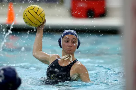 Jaleh Moaddeli and the Colonials split a pair of games Saturday at the CWPA Championship.
