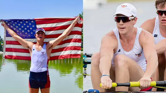 Bob Hobert (left) and Benjamin Delaney have brought lessons learned on the international stage back to GW.