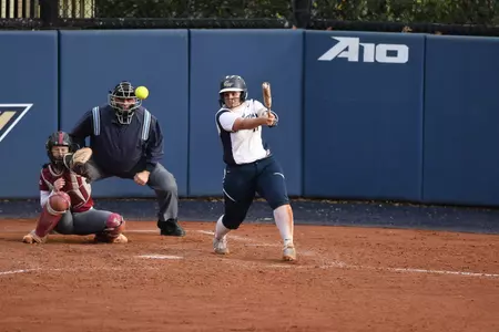 Elena Shelepak hit her sixth home run of the season Sunday.