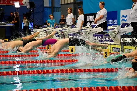 Gustav Hokfelt (center) has qualified for this summer's European Championships.