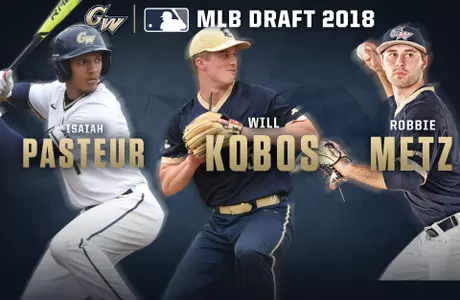 GW's three selections tie for the second-most in school history