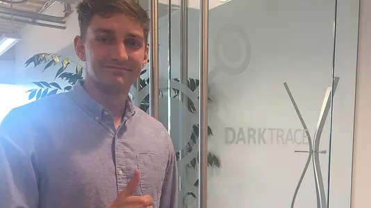 Gabriel Seemungal is spending the summer as an intern at Darktrace in San Francisco.