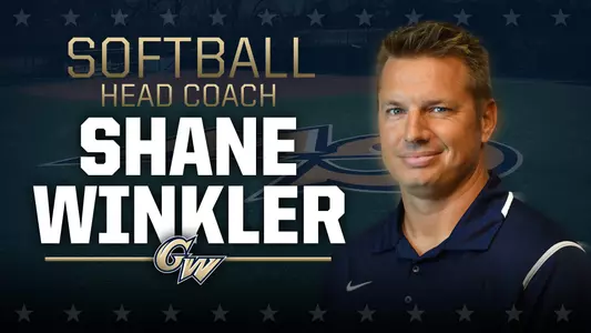 Shane Winkler was named GW softball head coach Thursday.