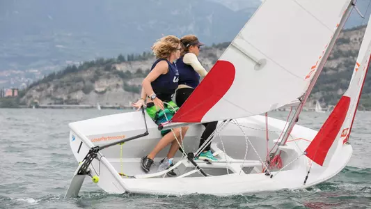 RIley Legault in Italy