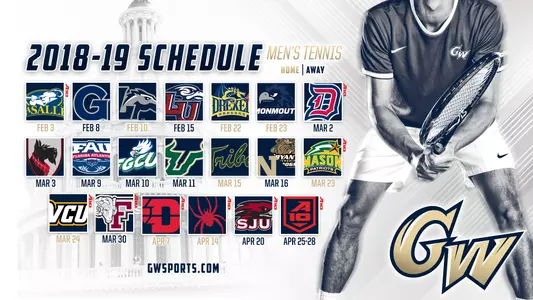 Men's Tennis Schedule