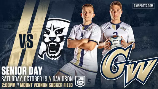 GW Men's Soccer Senior Day