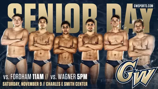 GW Men's Water Polo Senior Day