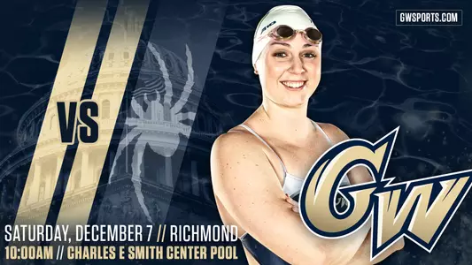GW Swimming & Diving vs. Richmond
