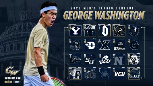 2020 Men's Tennis Schedule