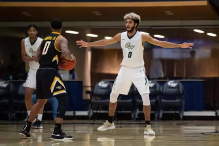 Scenes from the George Washington University men's basketball team facing Towson University during a home game, Wednesday, Dec. 5, 2018, at the Charles E. Smith center.