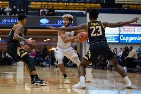 Scenes from the George Washington University men's basketball team facing Towson University during a home game, Wednesday, Dec. 5, 2018, at the Charles E. Smith center.