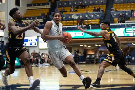 Scenes from the George Washington University men's basketball team facing Towson University during a home game, Wednesday, Dec. 5, 2018, at the Charles E. Smith center.