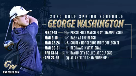 2020 Golf Schedule is announced