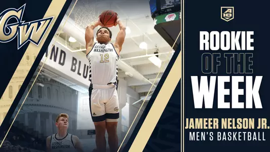 Jameer Nelson Jr. wins his second A-10 Rookie of the Week Award