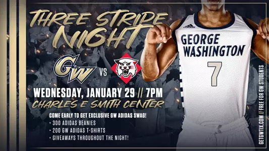 Graphic: Men's Basketball Hosts Davidson on Wednesday