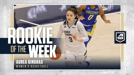 Aurea Gingras A-10 Rookie of the Week